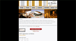 Desktop Screenshot of dipaolorestaurant.com